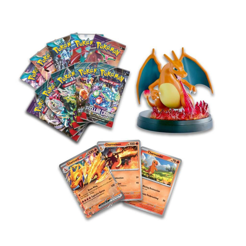 Pokémon TCG: Charizard ex Super - Premium Collection (with Figure)