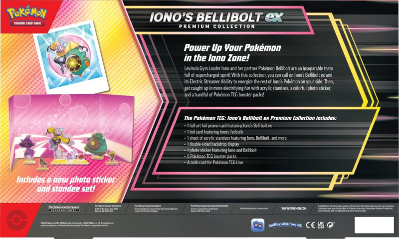 Pokémon TCG: Iono's Bellibolt ex Premium Collection