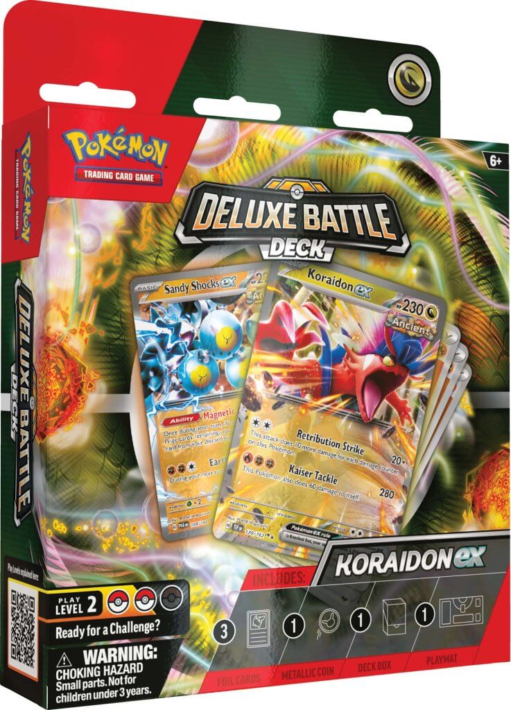 Pokémon TCG: Miraidon ex / Koraidon ex Deluxe Battle Deck