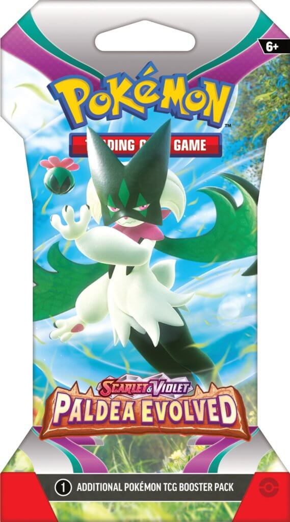 Pokemon TCG: Scarlet & Violet 2 Paldea Evolved - Blister Pack