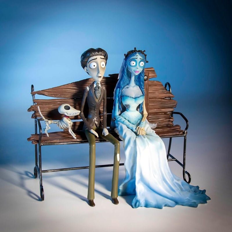 Corpse Bride - Victor and Emily on Bench 1:10 Scale Figure Set