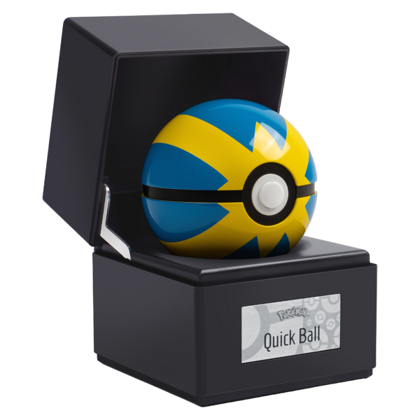 Pokemon - Quick Ball 1:1 Scale Life-Size Die-Cast Prop Replica