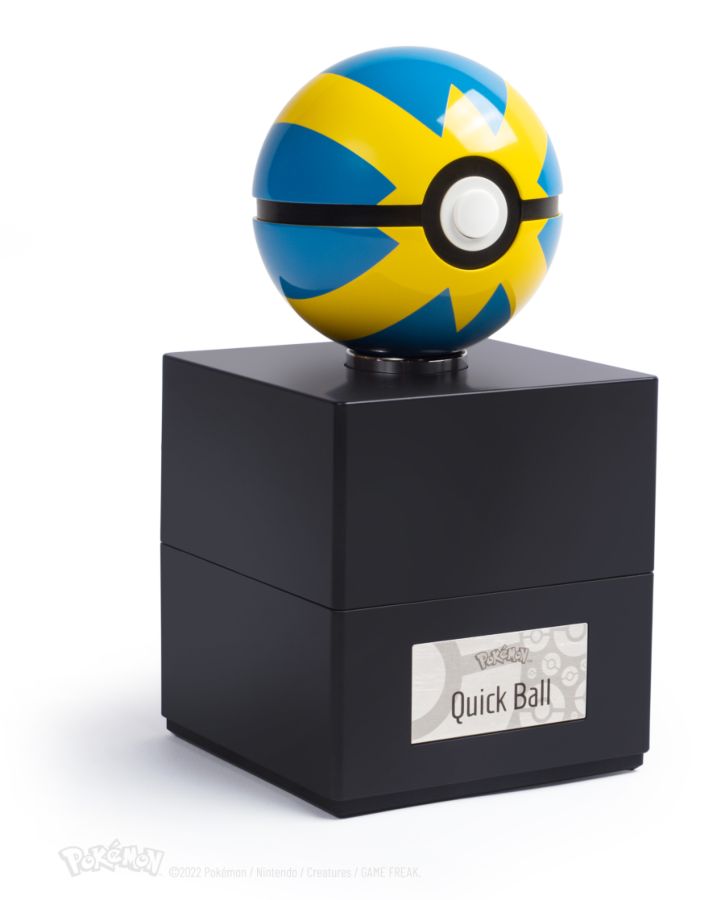 Pokemon - Quick Ball 1:1 Scale Life-Size Die-Cast Prop Replica