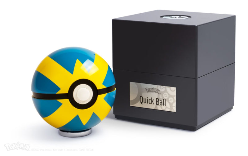 Pokemon - Quick Ball 1:1 Scale Life-Size Die-Cast Prop Replica