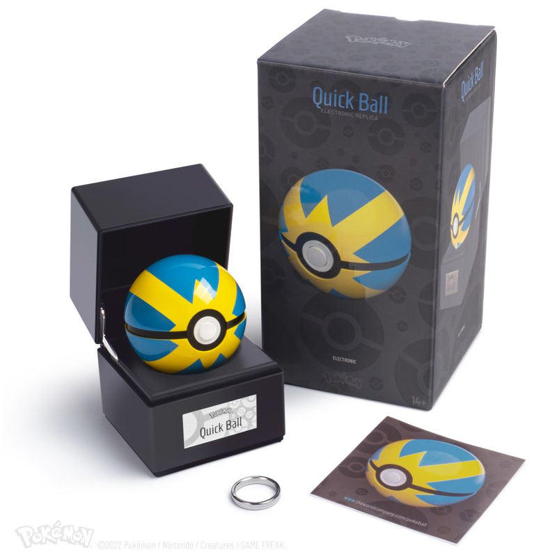 Pokemon - Quick Ball 1:1 Scale Life-Size Die-Cast Prop Replica