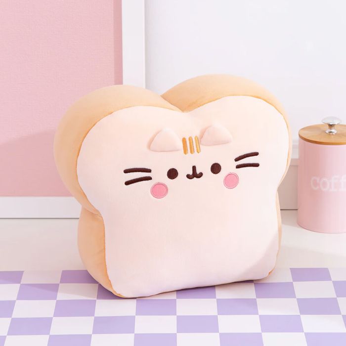 Pusheen White Bread Loaf Squisheen Plush