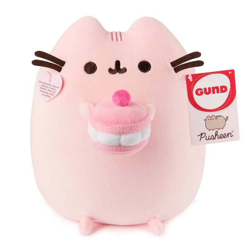 Pusheen - Snackable Cherry Macaron Squisheen Plush