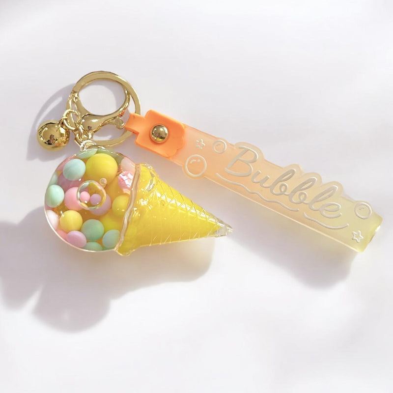 Bubble Tea Ice Cream Keychain Assortment