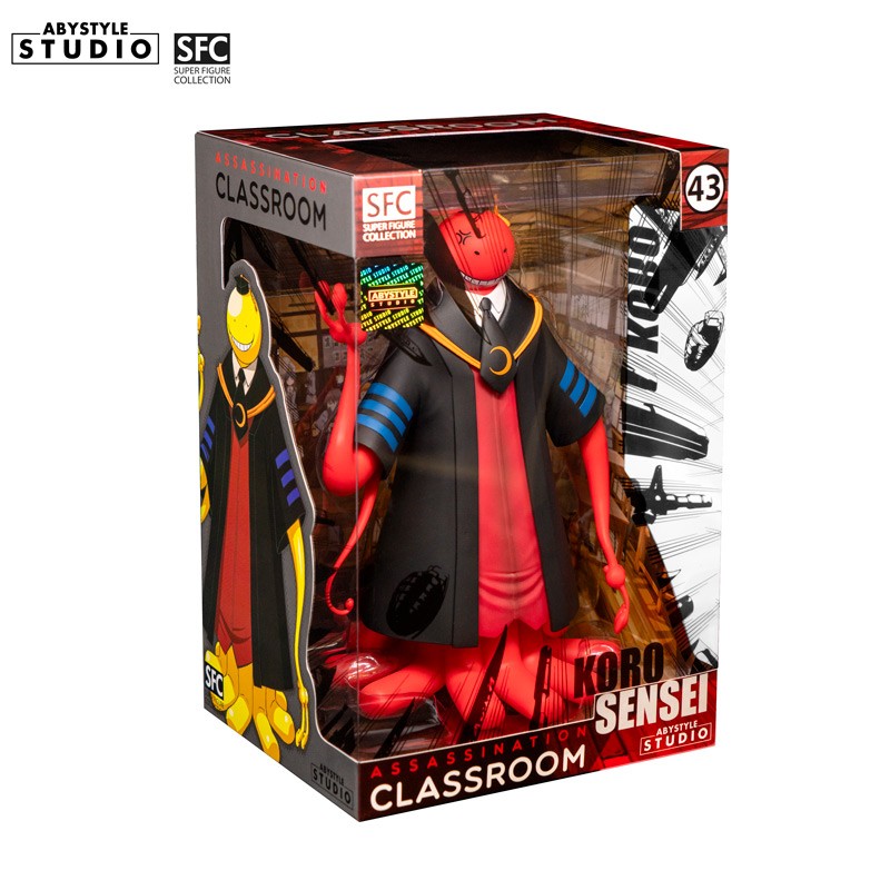 Assassination Classroom - Koro Sensei Red (Annoyed) 1:10 Scale Action Figure