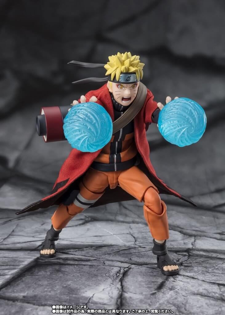 Naruto Shippuden - S.H.Figuarts - Naruto Uzumaki Action Figure [Sennin Mode]