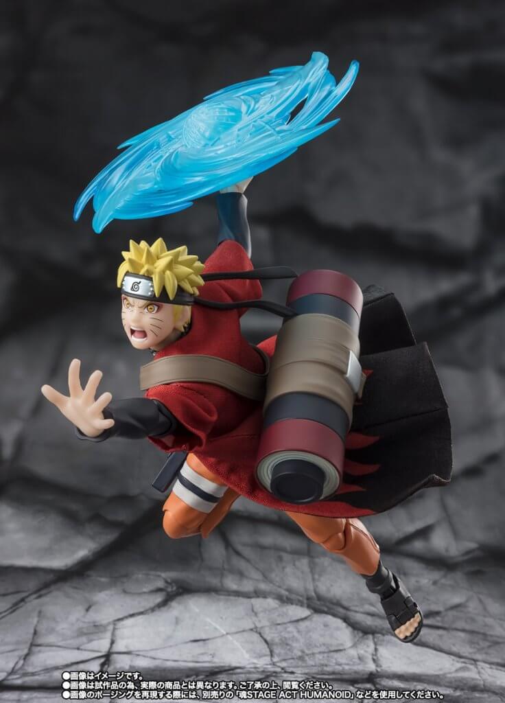 Naruto Shippuden - S.H.Figuarts - Naruto Uzumaki Action Figure [Sennin Mode]