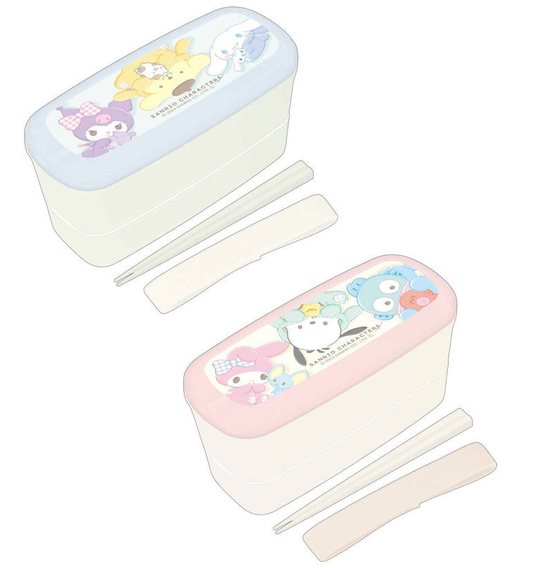 Sanrio Characters 2 Tier Bento Box | 500ml