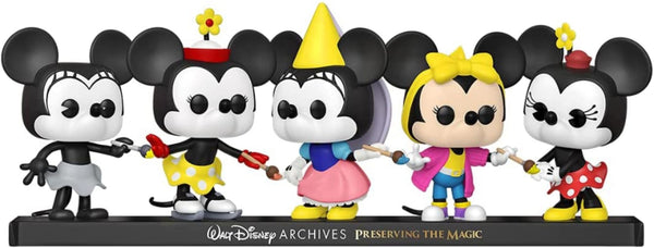 Mickey Mouse - Minnie Mouse US Exclusive Pop! Vinyl 5-Pack [RS]