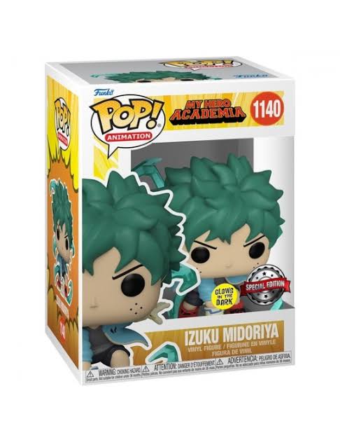 My Hero Academia - Izuku Midoriya with Gloves Glow Pop! Vinyl [RS]