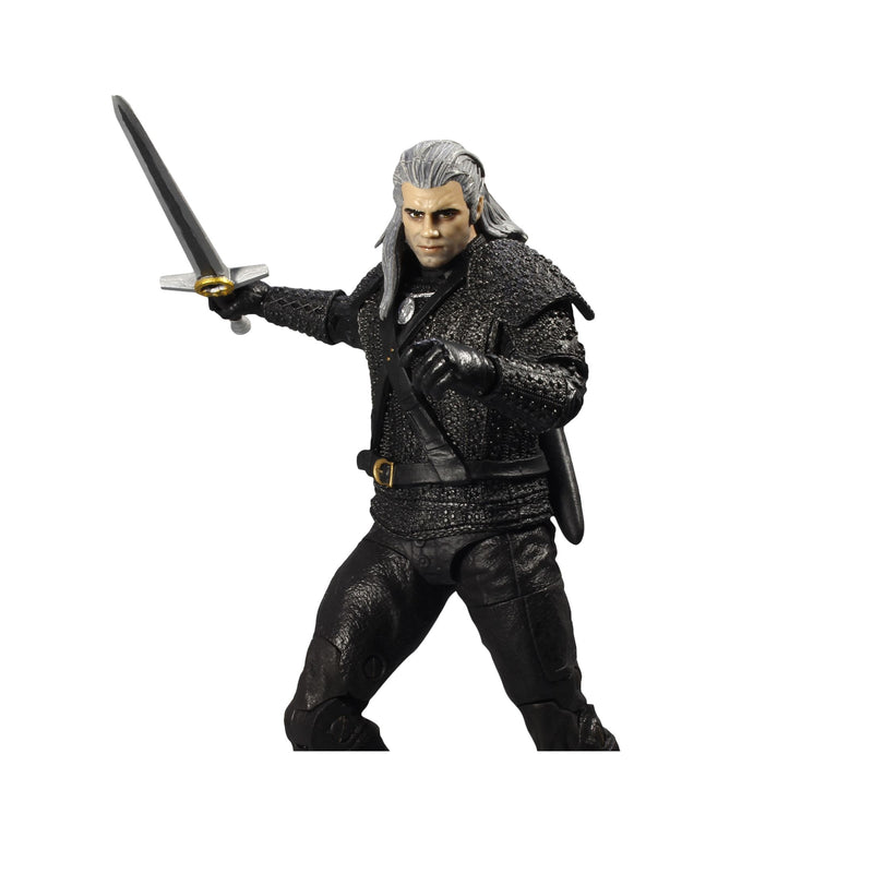 The Witcher (Netflix) - Geralt Of Rivia (Season 1) - With Cloth Cape Action Figure