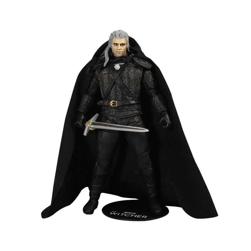 The Witcher (Netflix) - Geralt Of Rivia (Season 1) - With Cloth Cape Action Figure