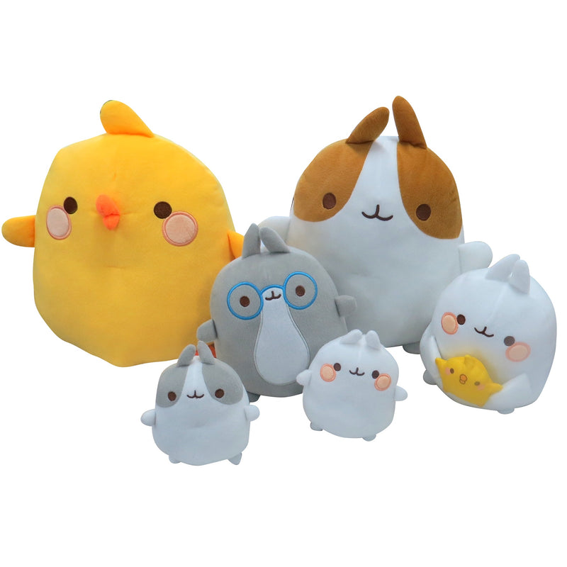 Molang Assorted Plush 12cm