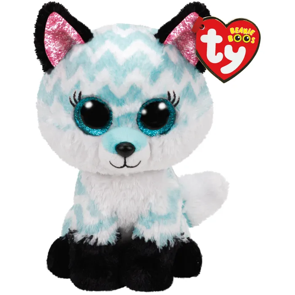 Beanie Boos Medium Atlas Aqua Fox