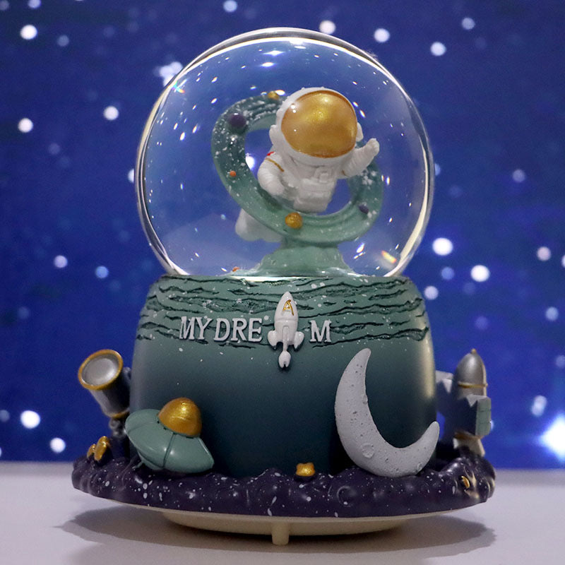 Astronaut “My Dream” Musical Snow Globe