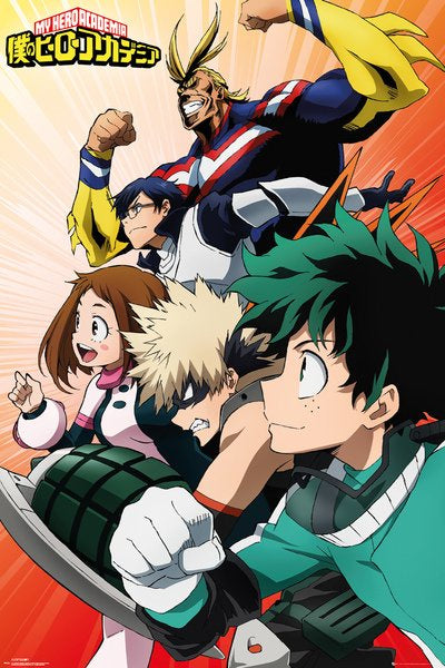 Buy My Hero Academia - Poster - Heroes Online Australia — Minitopia