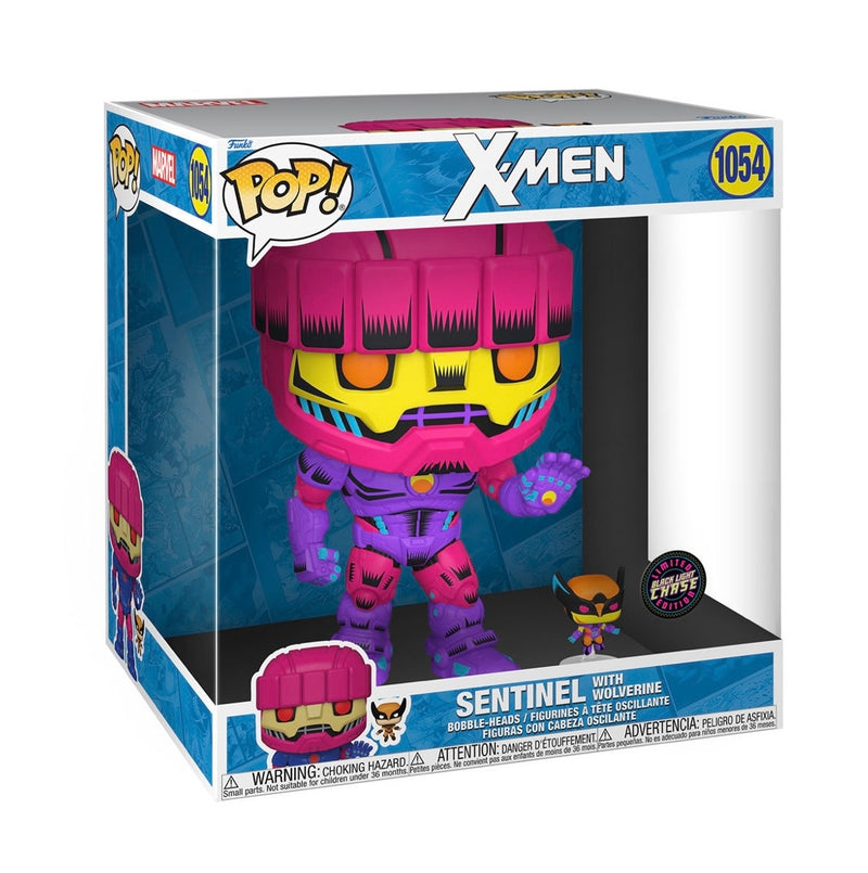 X-Men (comics) - Sentinel with Wolverine 10" Pop! Vinyl