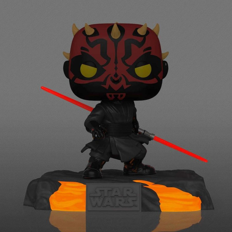 Star Wars - Red Sabre Series: Darth Maul Glow Pop! Deluxe [RS]