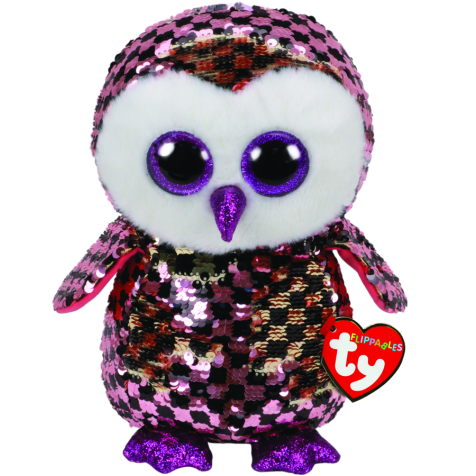 Checks the Checkered Owl Medium Flippables