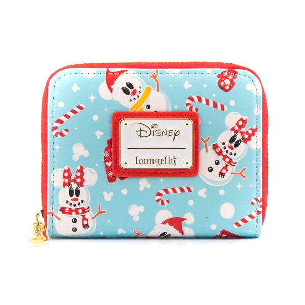 Mickey Mouse - Snowman Zip Purse