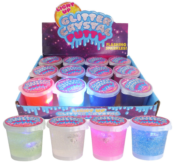 LED Glitter Crystal Putty