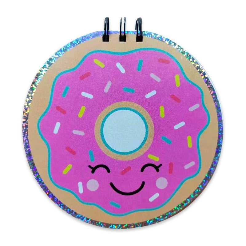 Round Sprinkles Donut Notebook