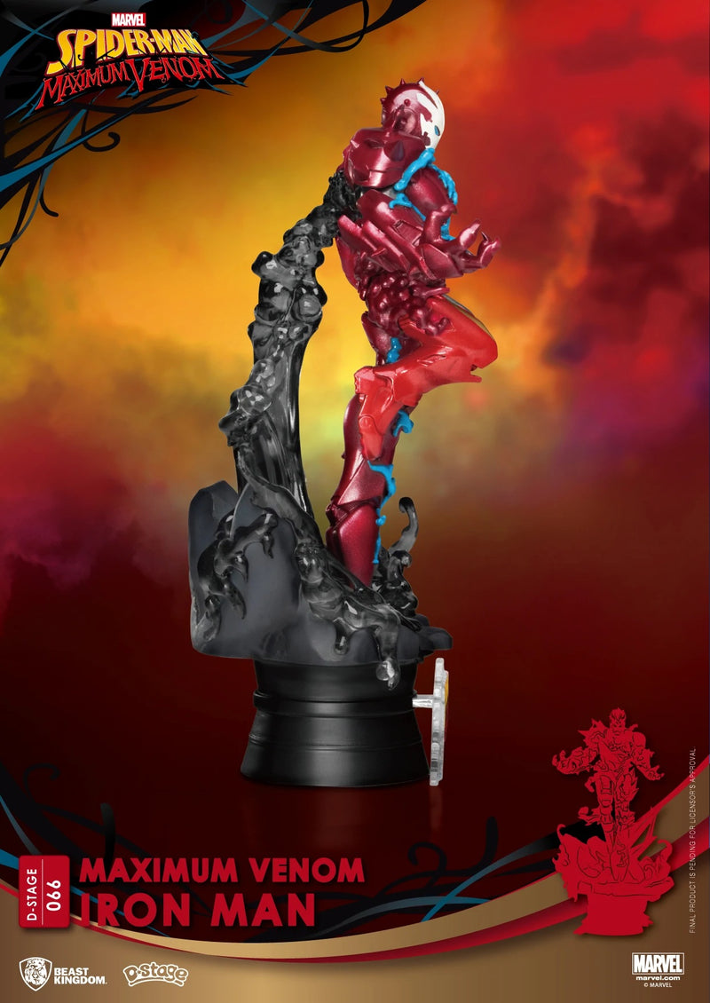 Marvel D-Stage - Spider-Man Maximum Venom: Iron Man Diorama Stage