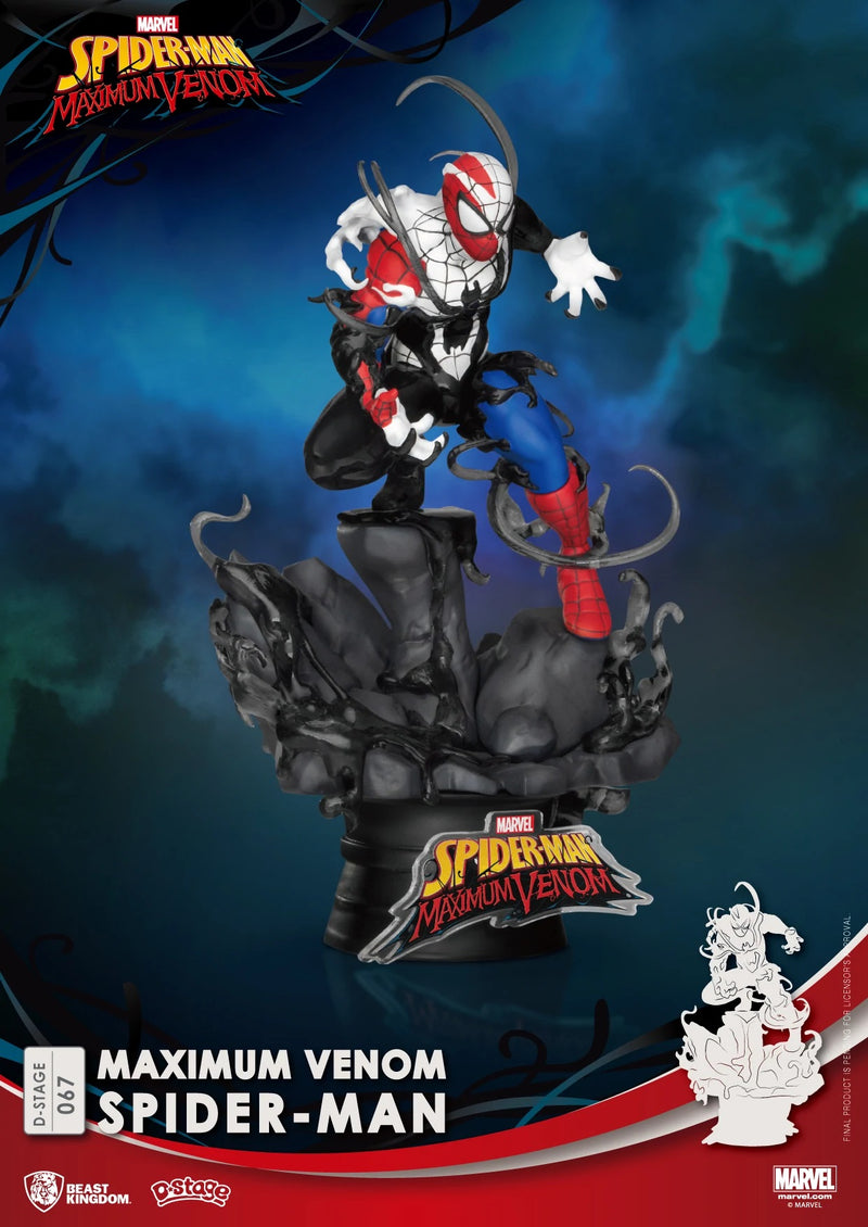 Marvel D-Stage - Spider-Man Maximum Venom: Spider-Man Diorama Stage