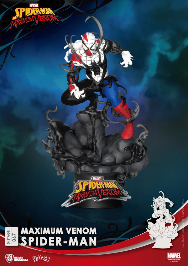 Marvel D-Stage - Spider-Man Maximum Venom: Spider-Man Diorama Stage