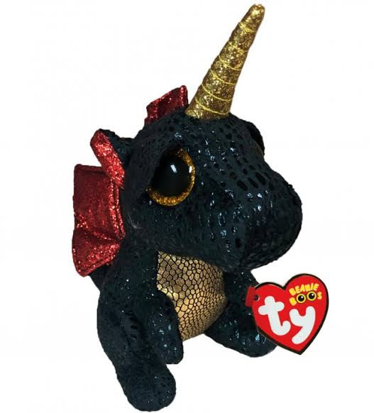 Beanie Boos Regular - Grindal the Dragon with Horn