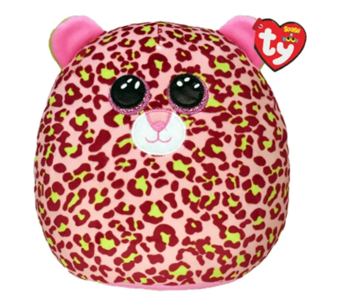 Squish A Boo Lainey Leopard 10" Cushion