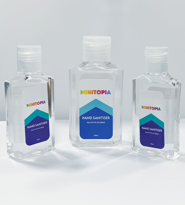 Minitopia Travel Sized Hand Sanitiser (60ml)