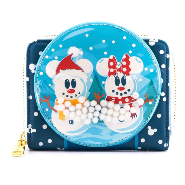 Mickey Mouse - Snowman Snow Globe Purse