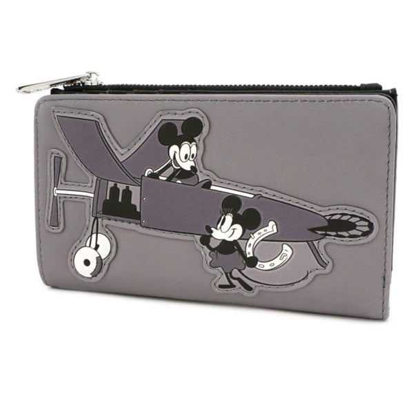 Mickey Mouse - Plane Crazy Mickey Black & White Purse