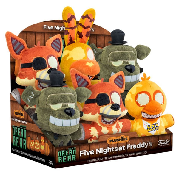  Funko Plush Set of 4 FNAF - Five Nights at Freddys - High Score  Chica, Radioactive Foxy, System Error Bonnie and VR Freddy