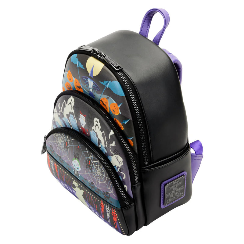 The Nightmare Before Christmas - Oogie Boogie Glow Triple Pocket Mini Backpack