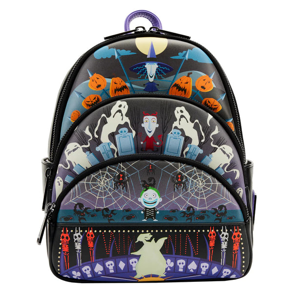 The Nightmare Before Christmas - Oogie Boogie Glow Triple Pocket Mini Backpack