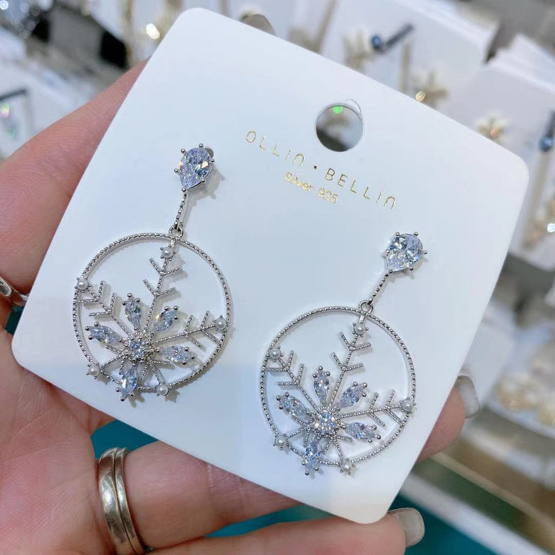 Snowflake Earrings (68112YZ)