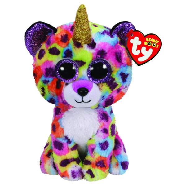 Beanie Boos Regular Giselle Leopard with Horn