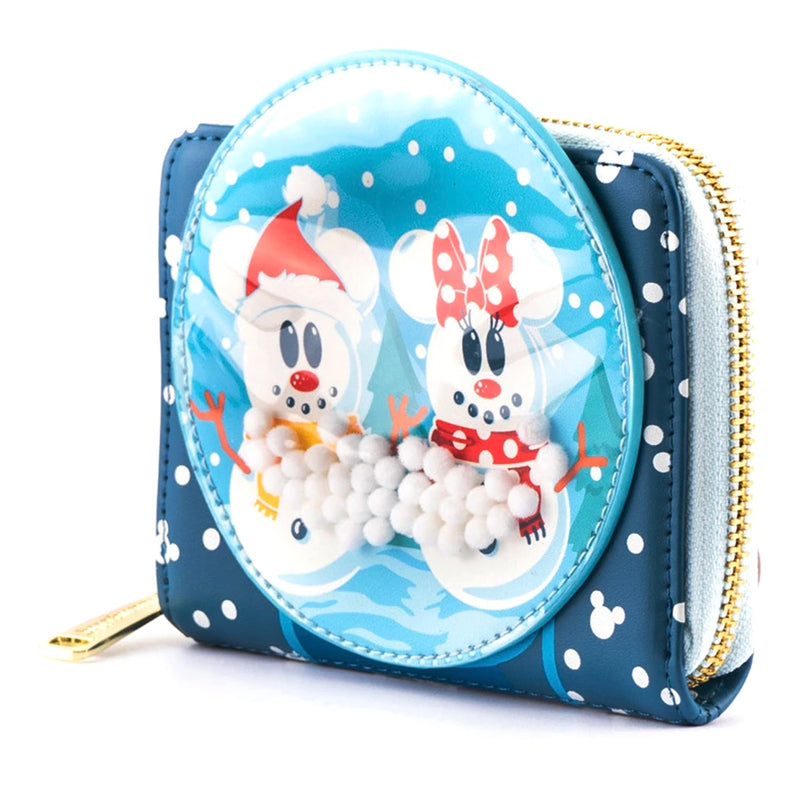 Mickey Mouse - Snowman Snow Globe Purse