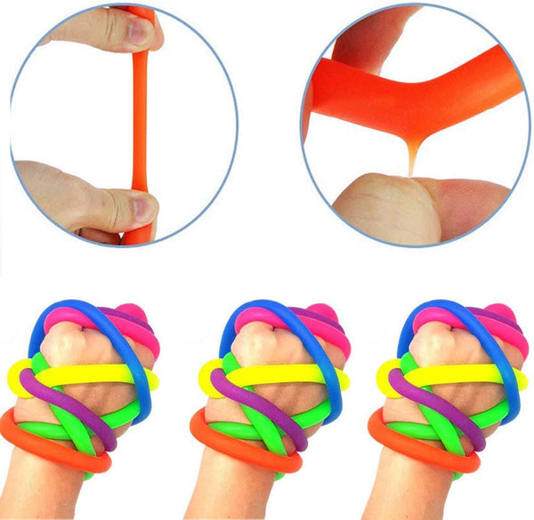 Stretchy Noodles 5 pack Fidget Toy