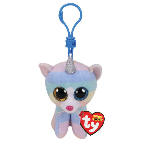 Beanie Boo Clip Heather Cat With Horn