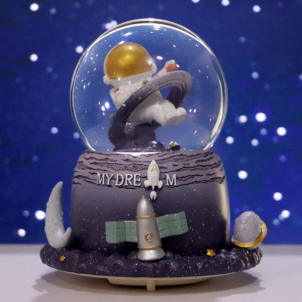 Astronaut “My Dream” Musical Snow Globe