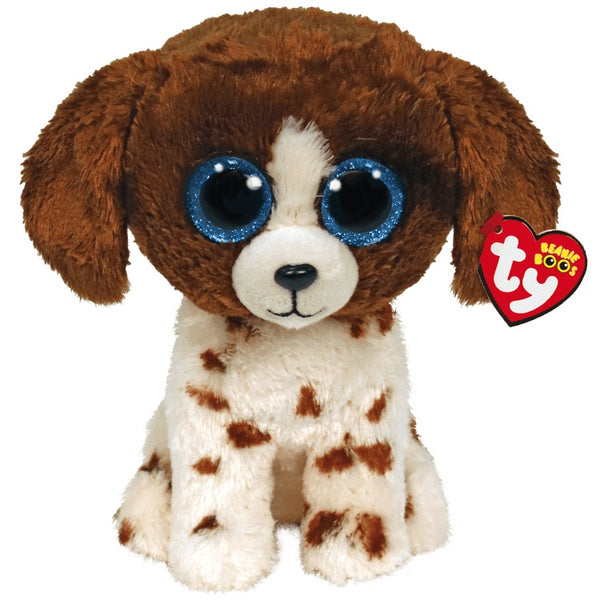 Beanie Boo Regular Muddles Dog Brown/White