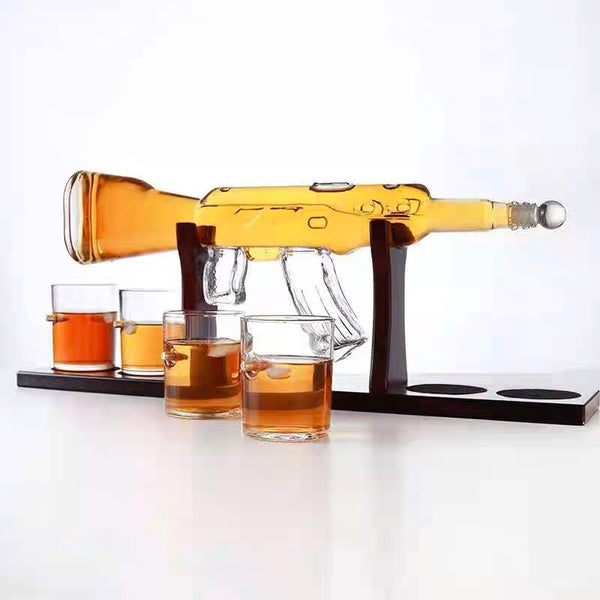 AK-47 Whiskey Decanter Set