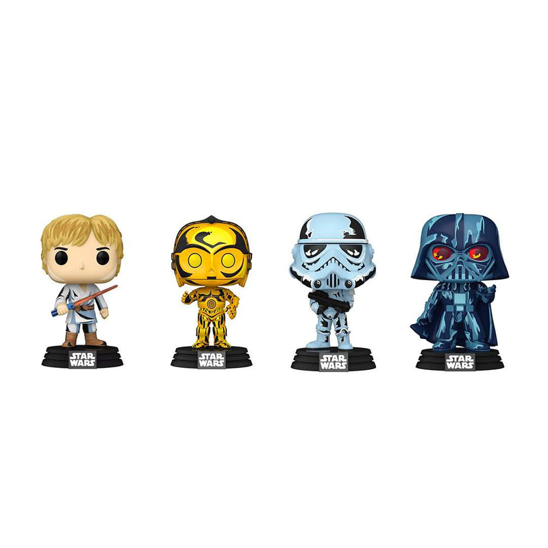 Star Wars - Retro Series Pop! 4-Pack [RS]